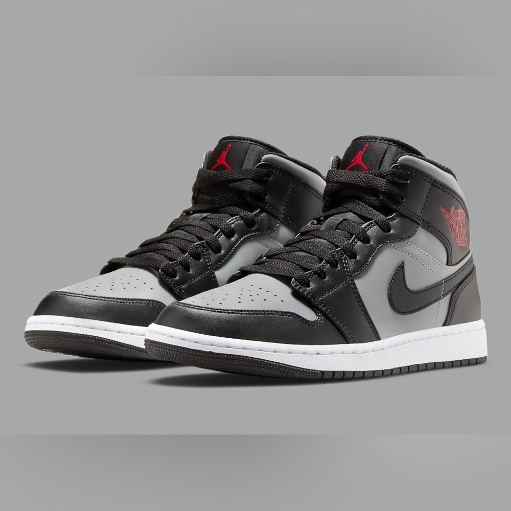 Air Jordan 1 Mid Mens Shadow 554724 096